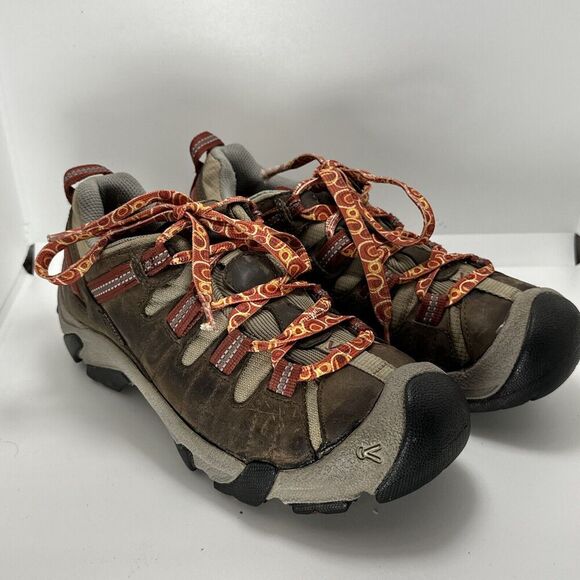 Keen Targhee II Women’s Hiking Shoes Size 7 Brown Waterproof Trail Outdoor - Picture 4 of 14